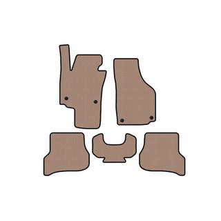Rubberen automatten Carsuit (Beige) Seat Altea 2004–2015 foto 1