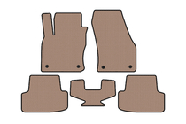 Seat Ateca 2016– Rubberen automatten Carsuit (Beige) foto 1