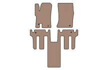 Ssang Yong Rodius Rubberen automatten Carsuit 2004-2008 (2 rijen, beige) foto 1