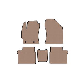Rubberen automatten Carsuit (2016-2019, SD, beige) Toyota Corolla 2013–2019 foto 1
