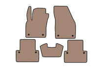 Volvo V50 2004–2012 Rubbermatten Carsuit (2007-2012, SW, beige) foto 1