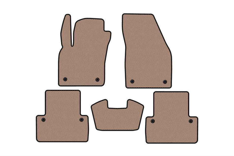 Volvo V50 2004–2012 Rubbermatten Carsuit (2007-2012, SW, beige) Image