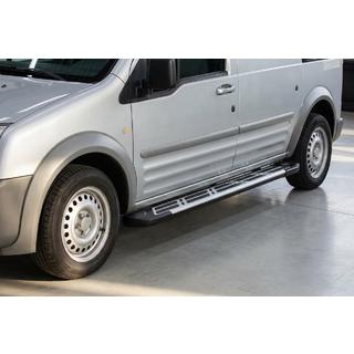 Sunrise side steps (set van 2, aluminium) Ford Connect 2006–2009 foto 1