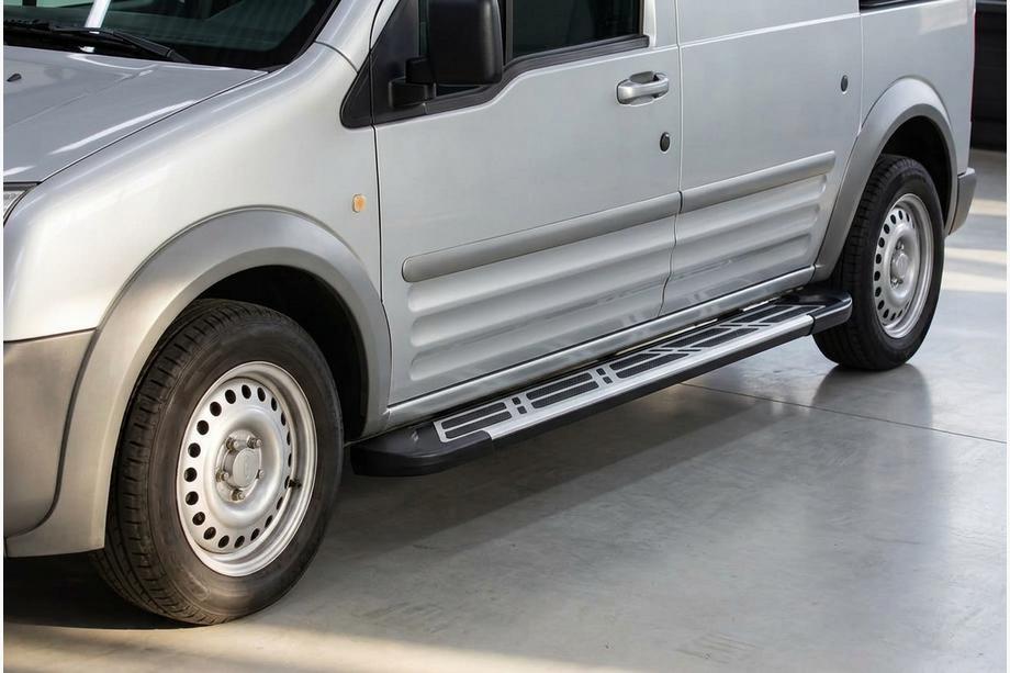 Ford Connect 2006–2009 Sunrise side steps (set van 2, aluminium) Maxi basis Image