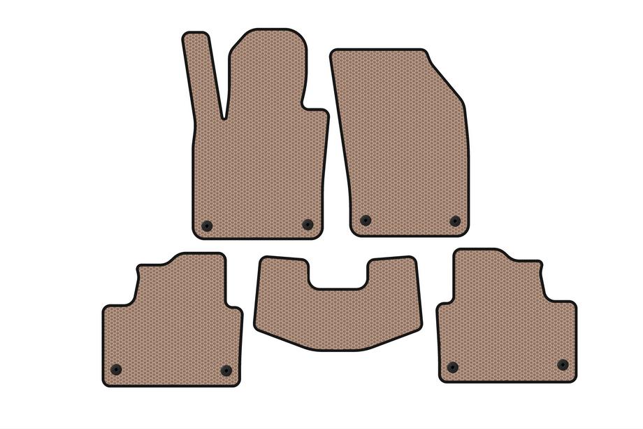 Volvo S60 2019– Rubberen automatten Carsuit (Beige) Image