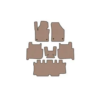 Carsuit rubber automatten (3 rijen, 2006-2010, 7-zits, beige) foto 1