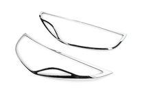 Hyundai IX-35 2010–2015 Chromen koplamp sierlijsten (2013-2015, 2 st., kunststof) foto 3