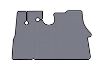 Citroen Jumper 1995–2006 Rubberen automatten Carsuit (Grijs) foto 1