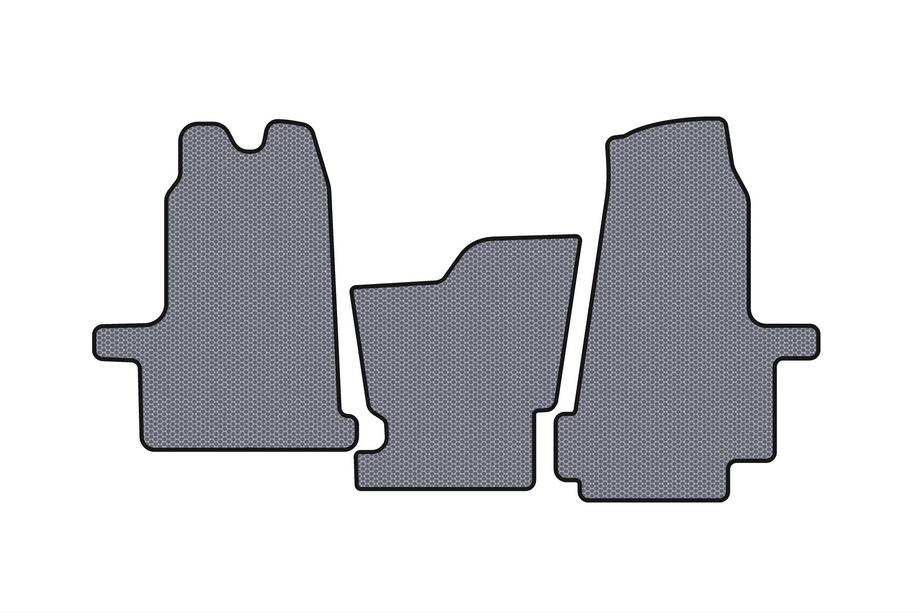 Ford Transit 2000–2014 Rubberen automatten Carsuit (2000-2006, automaat, grijs) Image
