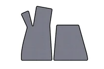 Smart 1998–2007 Rubberen automatten Carsuit (Roadster, grijs) foto 1