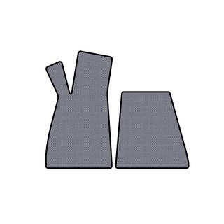 Rubberen automatten Carsuit (Roadster, grijs) Smart 1998–2007 foto 1