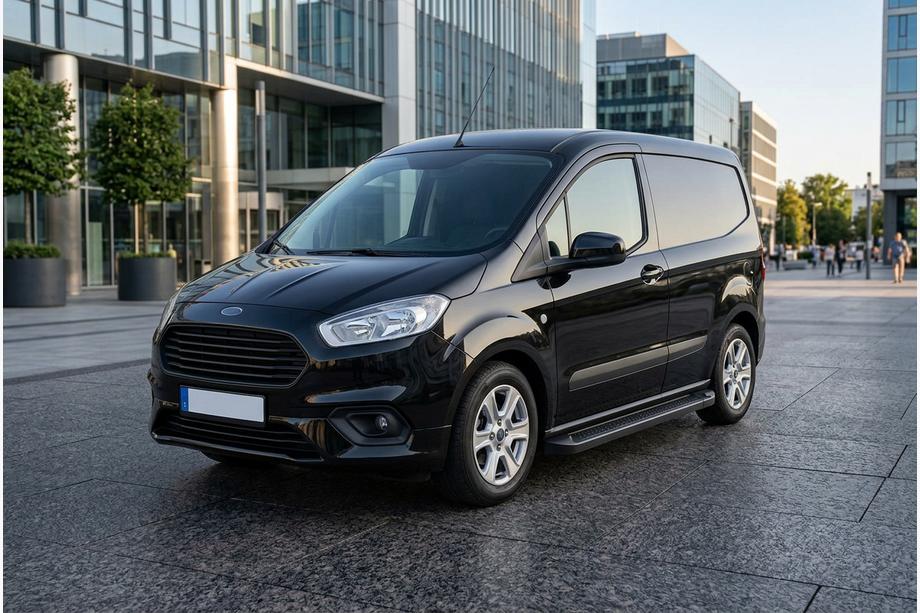 Ford Courier 2014–2023 Allmond Black zijtreden (2 st., aluminium) Image