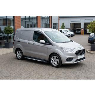 Sunrise side steps (2 stuks, aluminium) Ford Courier 2014–2023 foto 1
