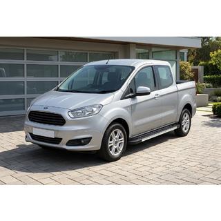 Side steps RedLine V1 (2 stuks, aluminium) Ford Courier 2014–2023 foto 1