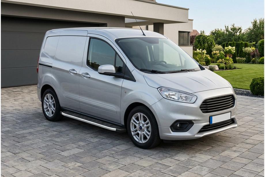 Ford Courier 2014–2023 Fullmond side steps (set van 2, aluminium) Image