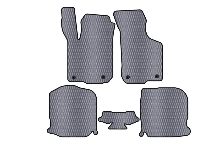 Audi A3 1996–2003 Rubberen automatten Carsuit (HB, 3-deurs, grijs) Image