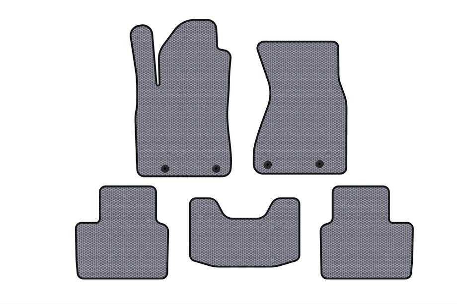 Audi A8 1994–2002 Rubberen automatten Carsuit (Sedan, grijs) Image