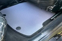 Audi A4 B5 1994–2001 Rubberen automatten Carsuit (Avant, grijs) foto 4