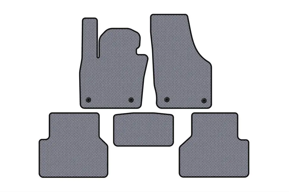 Audi Q3 2011–2019 Rubberen automatten Carsuit (Grijs) Image