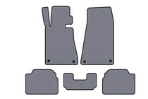 BMW 5 Serie E34 1988–1995 Rubberen automatten Carsuit (Grijs) foto 1