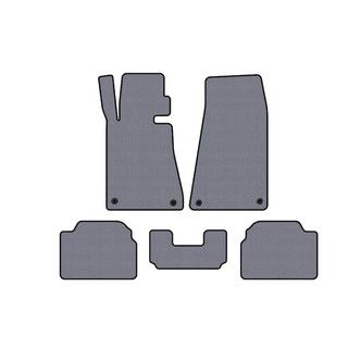 Rubberen automatten Carsuit (Grijs) BMW 5 Serie E34 1988–1995 foto 1