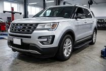 Ford Explorer 2011–2019 Bosphorus Black side steps (2 st., aluminium) foto 1