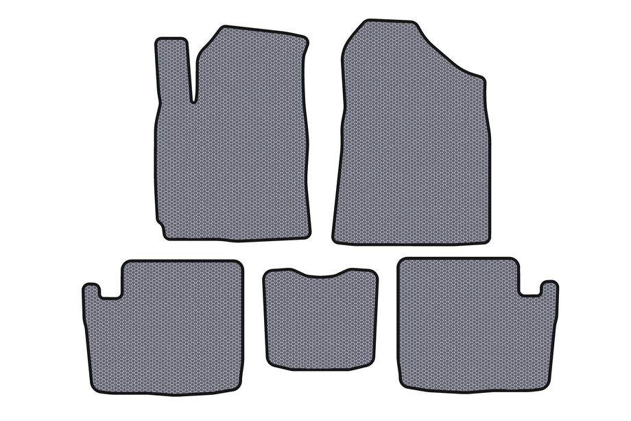 Chery Tiggo 1 2005–2016 Rubberen automatten Carsuit (2005-2009, grijs) Image