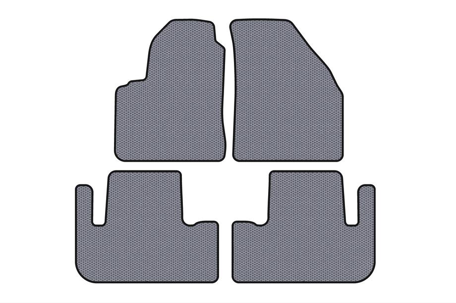 Chevrolet Tacuma/Rezzo 2000–2008 Rubberen automatten Carsuit (Grijs) Image