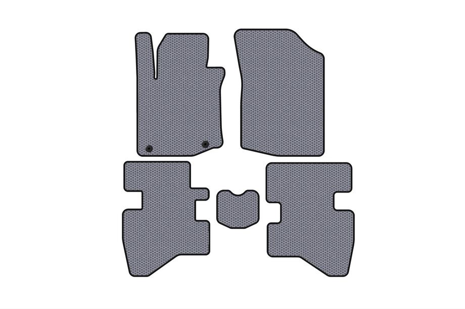 Citroen C-1 2005–2014 Carsuit rubber automatten (HB, grijs) Image