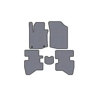 Carsuit rubber automatten (HB, grijs)
