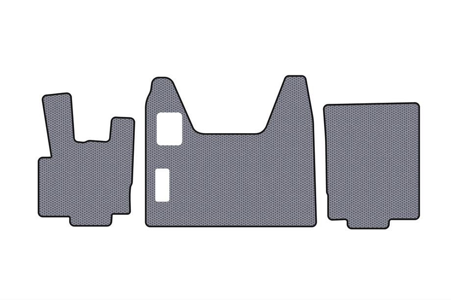 DAF XF95 2002–2006 Rubberen automatten Carsuit (Grijs) Image