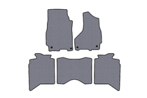 Dodge RAM (DS/DJ/D2) 2009–2024 Rubberen automatten Carsuit (2013+, 5-zits, grijs) foto 1