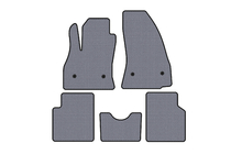 Fiat 500/500L 2013–2022 Rubberen automatten Carsuit (voor 500L, grijs) foto 1
