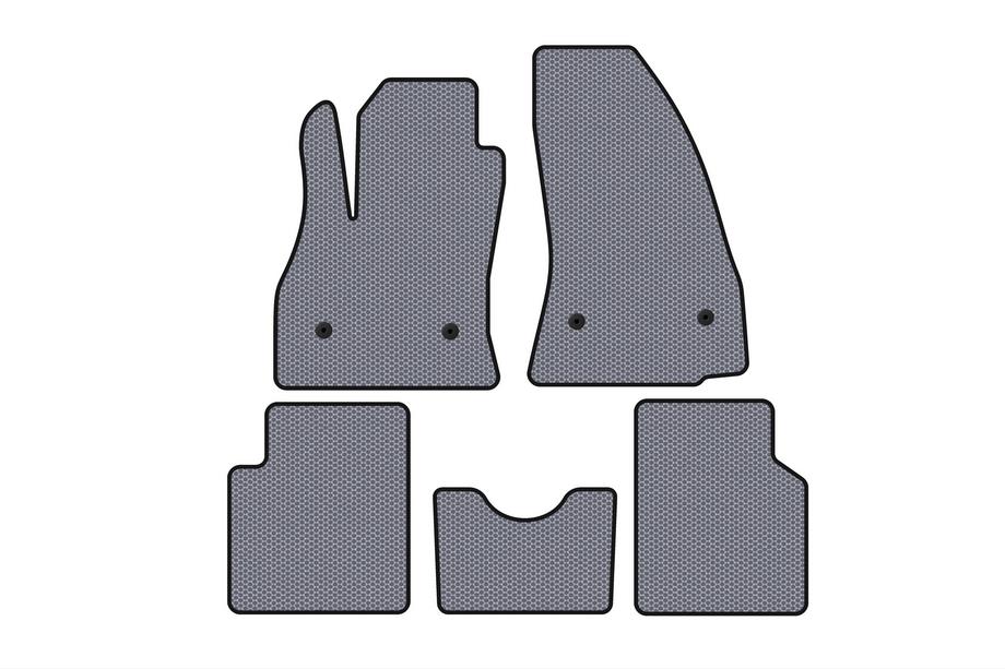 Fiat 500/500L 2013–2022 Rubberen automatten Carsuit (voor 500L, grijs) Image