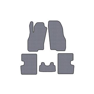 Rubberen automatten Carsuit (HB, 5-deurs, vóór facelift, grijs) Fiat Punto Grande/EVO 2006–2018 foto 1