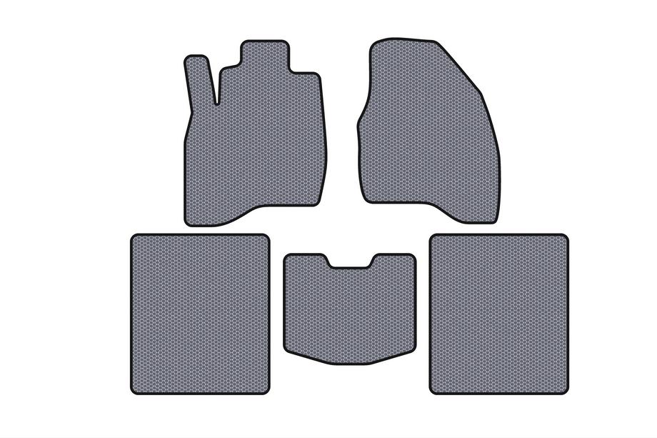 Ford Explorer 2011–2019 Rubberen automatten Carsuit (2015-2019, 5-zits, grijs) Image