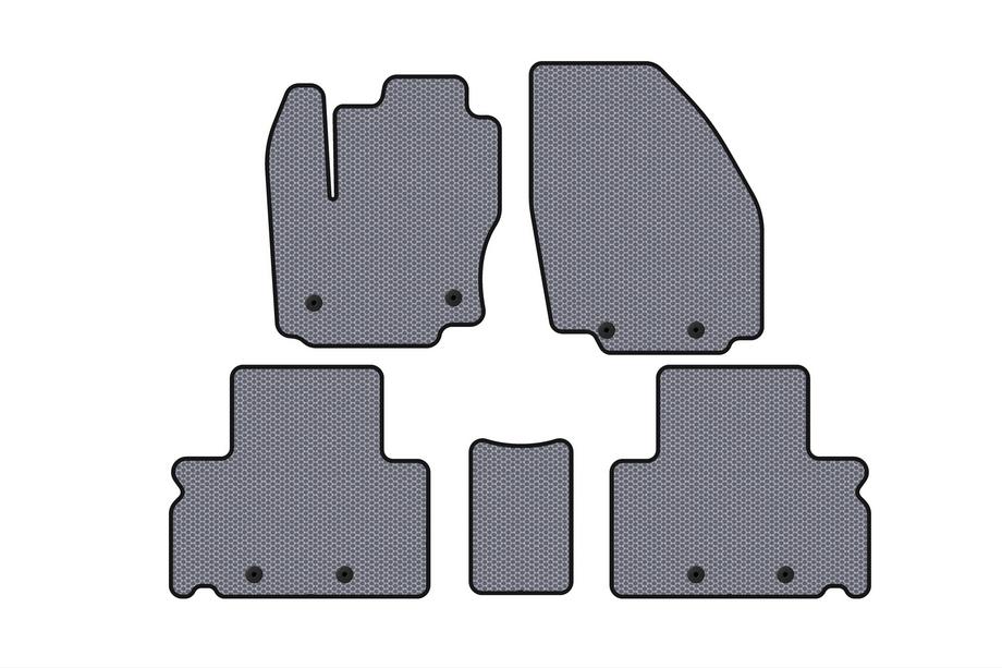 Ford S-Max 2007–2014 Rubberen automatten Carsuit (Grijs) Image