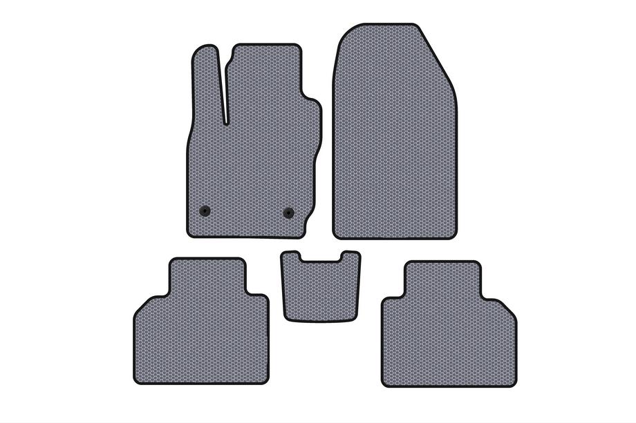 Ford Courier 2014–2023 Rubberen automatten Carsuit (Grijs) Image