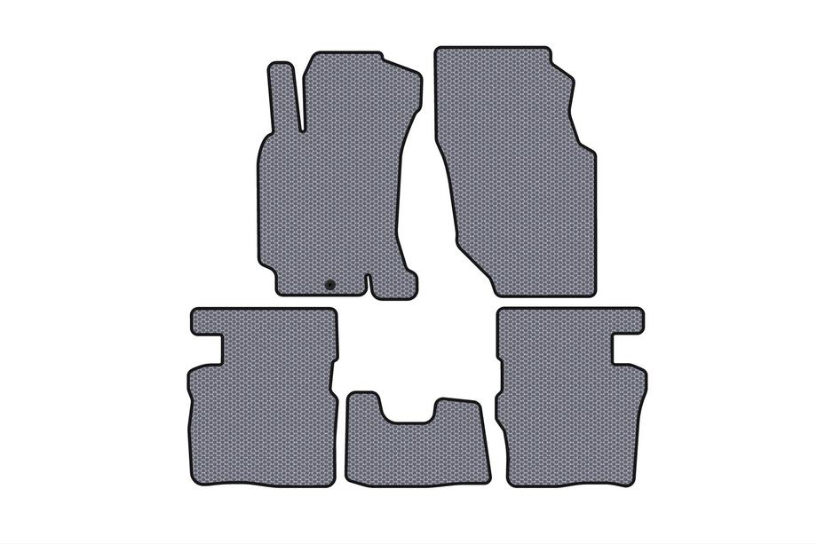 Honda HR-V 1998–2006 Rubberen automatten Carsuit (5-deurs, grijs) Foto 1
