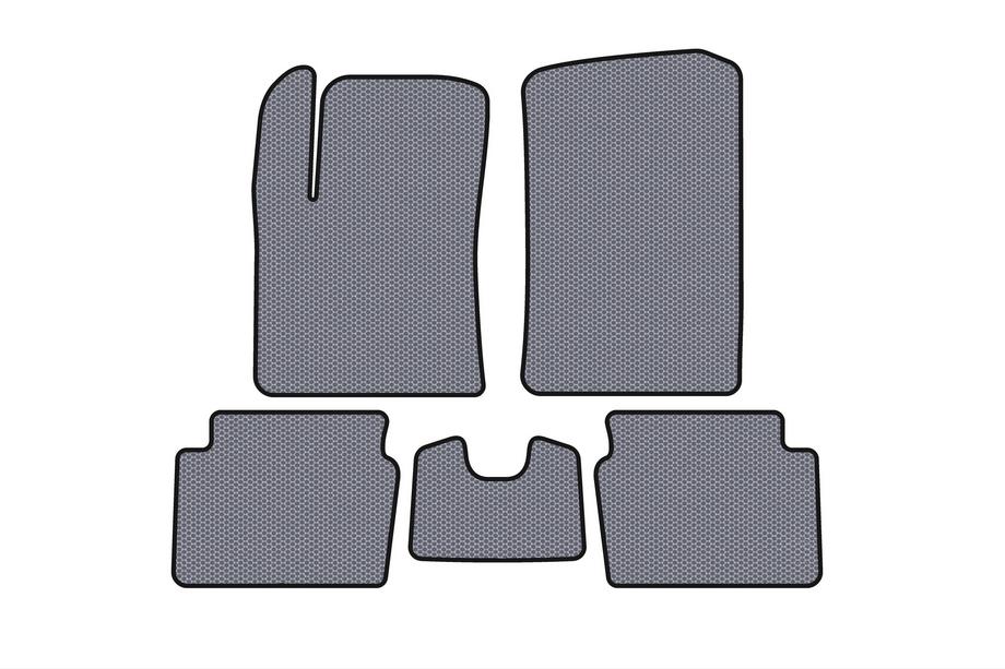 Hyundai I-10 2008–2013 Carsuit rubber automatten (HB, grijs) Foto 1