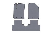 Hyundai I-10 2014–2017 Carsuit rubber automatten (HB, grijs) foto 1