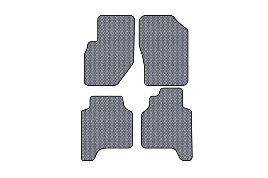 Hyundai Terracan 2001–2007 Rubberen automatten Carsuit (Grijs) Image