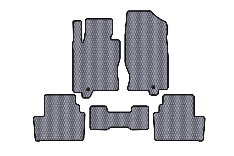 Infiniti G25/G35/37 (V36/CV36) 2006–2015 Carsuit rubber automatten (G35 S, Coupé, grijs) Image