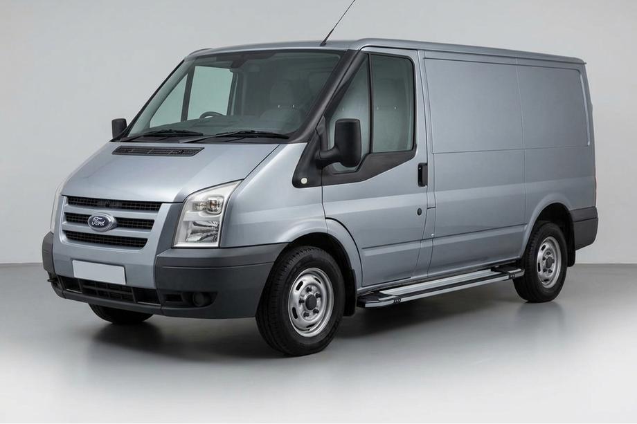 Ford Transit 2000–2014 Rainbow zijtreden (set van 2, aluminium) Image