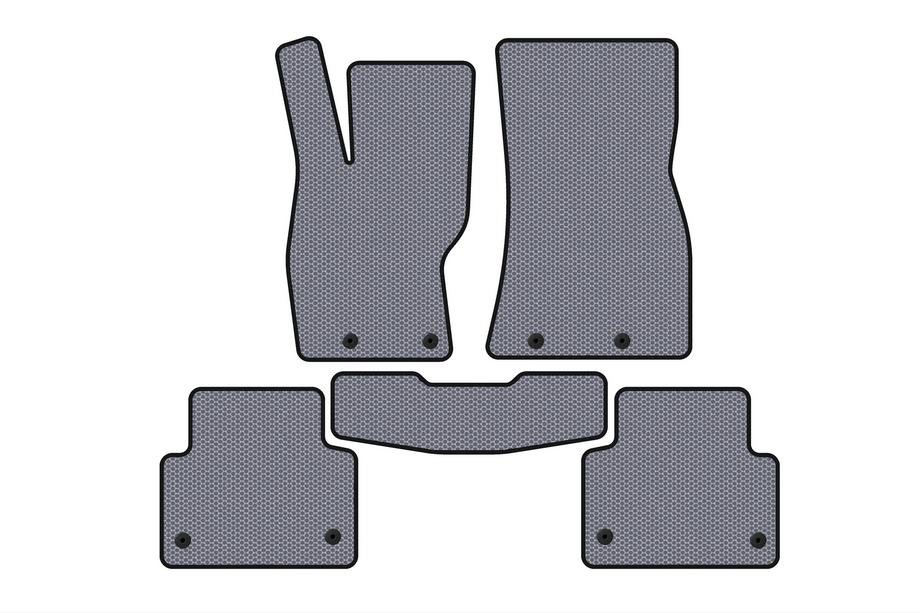 Jaguar XF 2009–2016 Rubberen automatten Carsuit (2011-2016, SD, grijs) Image