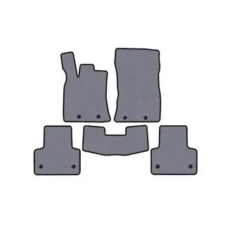 Carsuit rubberen automatten voor interieur (Short, grijs) foto 1