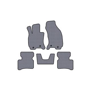 Rubberen automatten Carsuit (SD, vloergescharnierde gaspedaal, grijs) foto 1