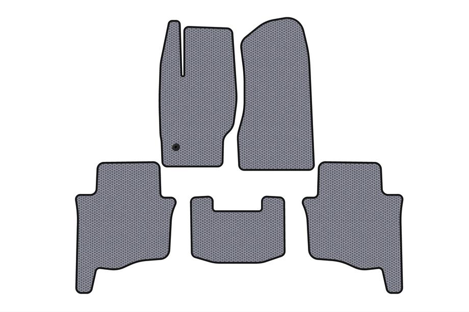 Jeep Grand Cherokee WK 2004–2010 Rubberen automatten Carsuit (Grijs) Image