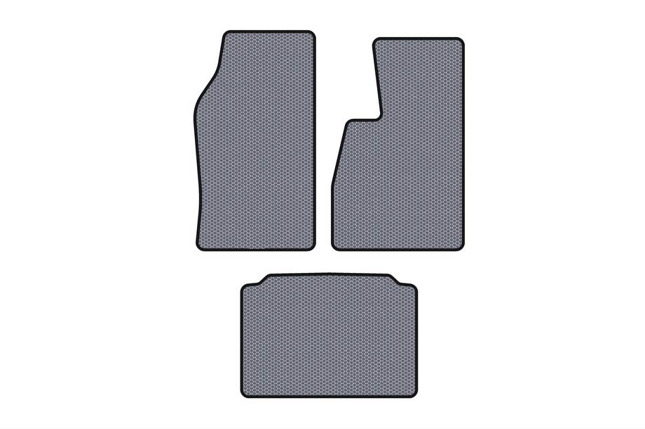 Jeep Grand Cherokee WK 2004–2010 Rubberen automatten Carsuit (rechtsgestuurd, grijs) Image