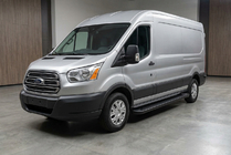 Ford Transit 2014– Allmond Black side steps (2 st., aluminium) foto 1